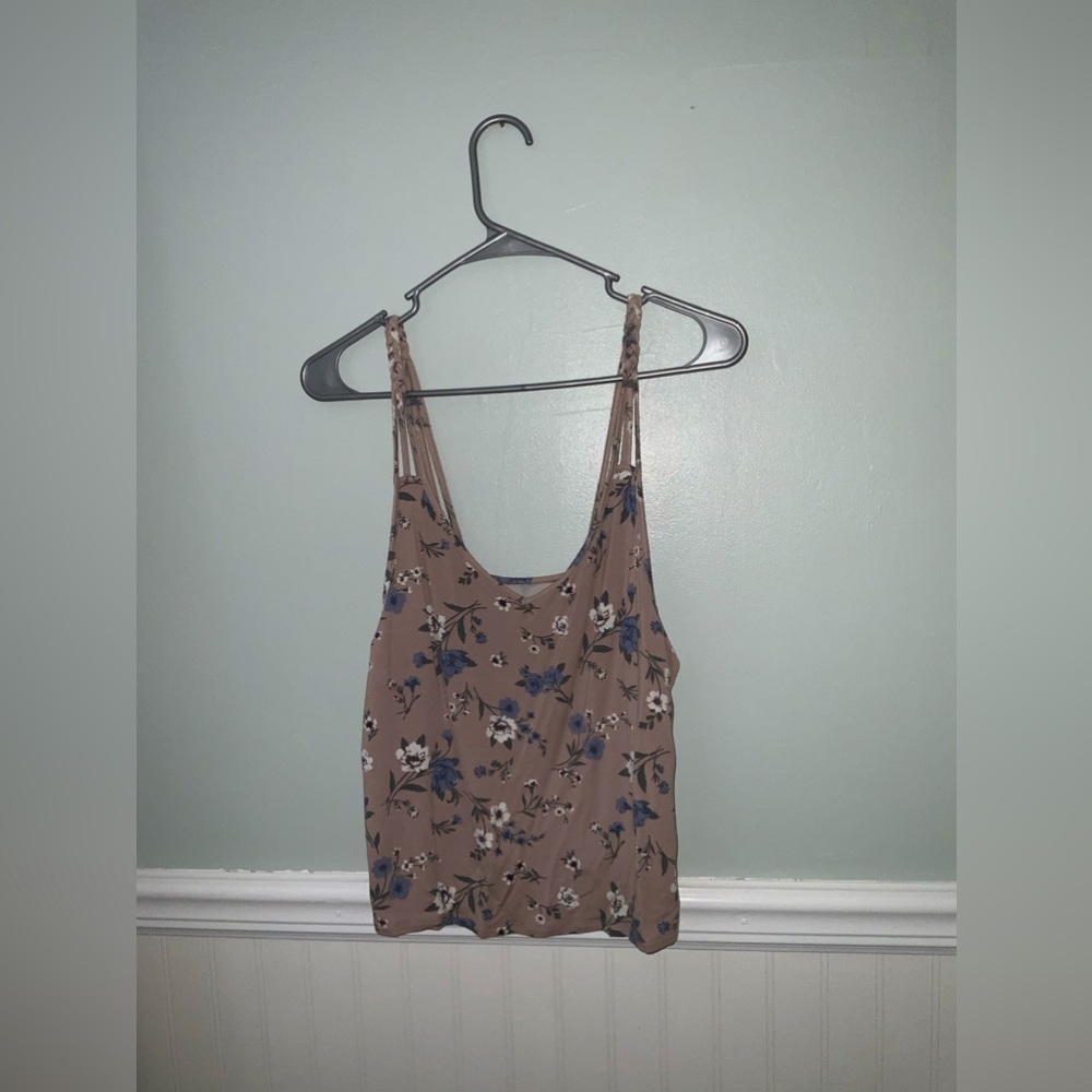 American Eagle Outfitters Large Floral Tank Top